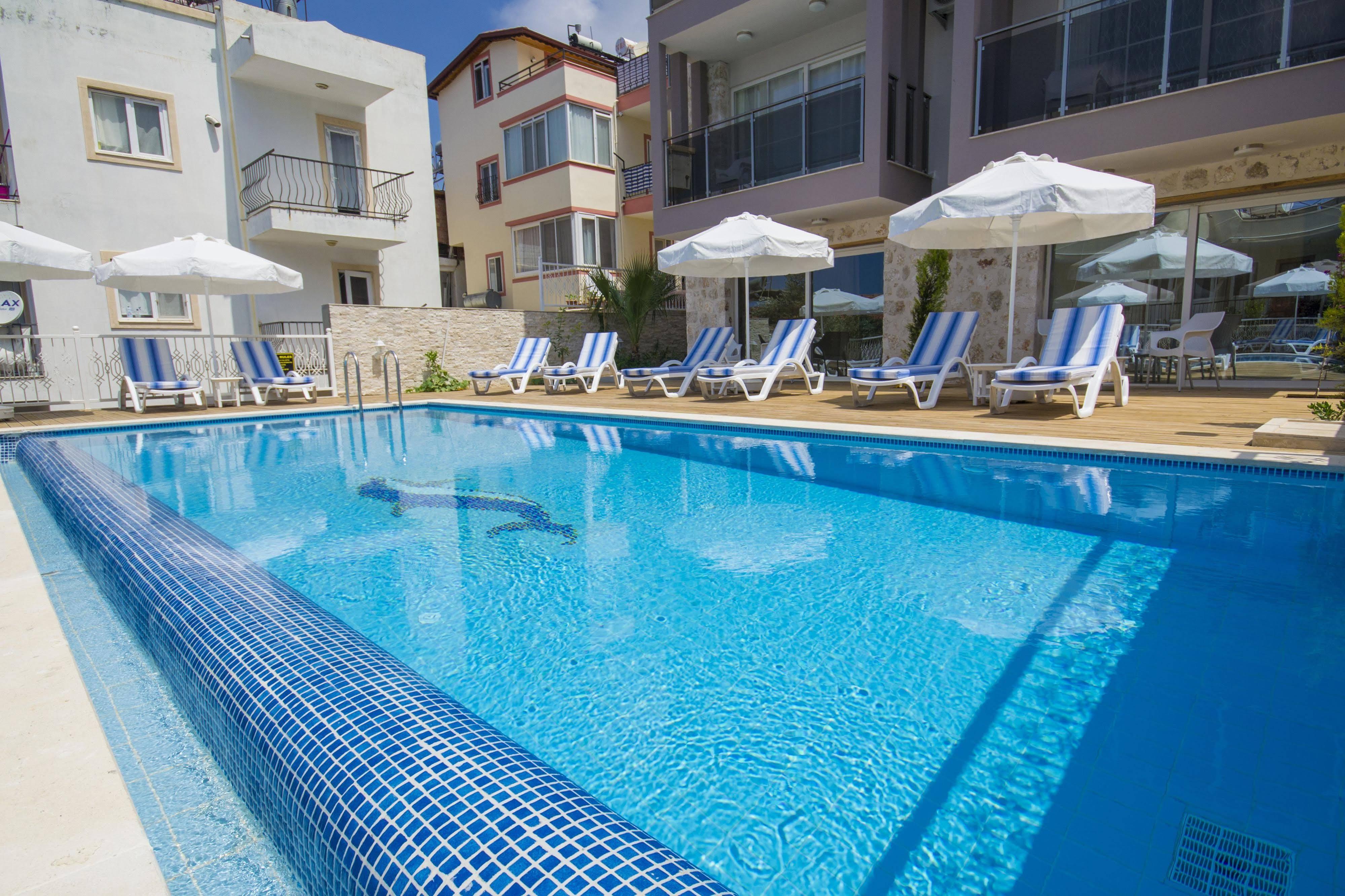 Kelebek Studio Apartments Kalkan Exterior foto
